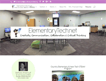 Tablet Screenshot of elementarytech.net